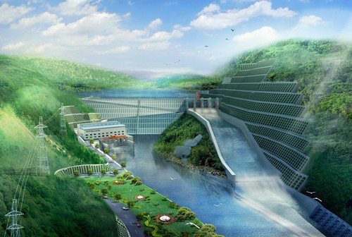 陕西老挝南塔河1号水电站项目